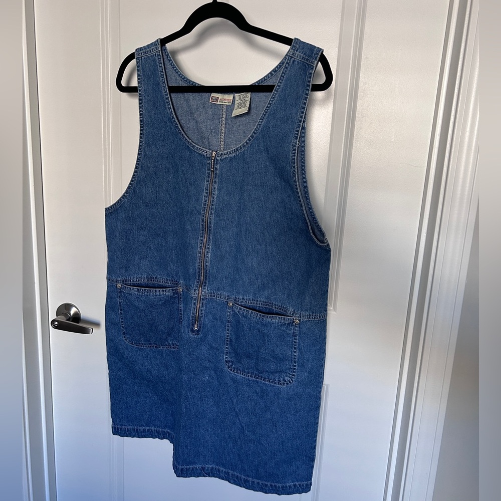 Vintage denim dress